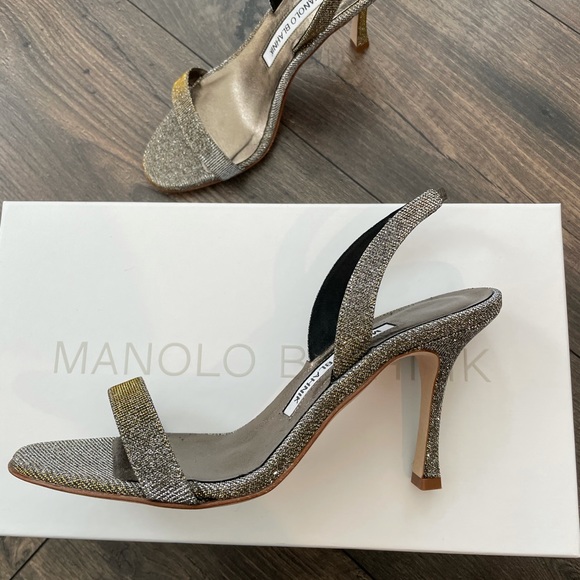 Manolo Blahnik Slingback Heels - Picture 2 of 5